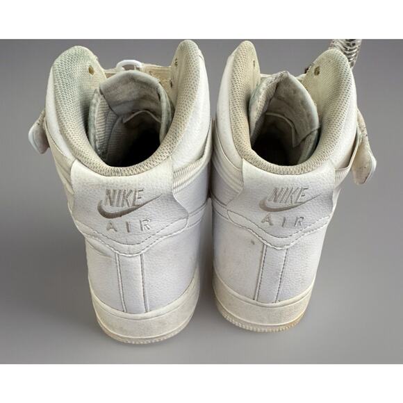 Nike AF1 Mid High Tops White Size 12 - Picture 5 of 9